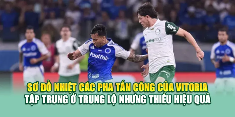 Soi Kèo Bóng Đá Vitoria Vs Cruzeiro Chuẩn Từ cristkanoo.ru.com 1 Sơ đồ nhiệt các pha tấn công của Vitoria – tập trung ở trung lộ nhưng thiếu hiệu quả